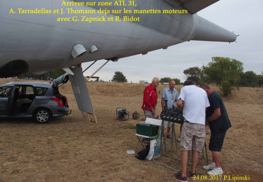 2017 08 24 CHAN-PL ATL31 P8243613 TxL Arrivee sur zone 31  A. Tarradellas et J. Thomann deja sur les manettes moteur