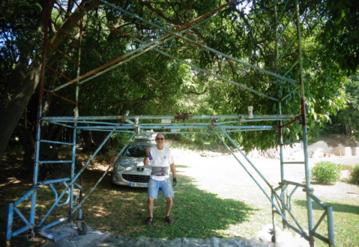 2017 06 15-02438 Echafaudage ATL demontage