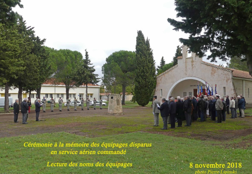 2018 11 08 CHAN-PL 10810 Ce  re  monie lecture des noms des e  quipages