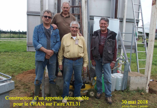 Construction d un abri sur l aire du 31-05-2018