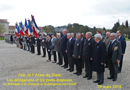2018 03 29 CHAN-PL Fete de l Arme du Train - Delegations et porte-drapeaux 6053