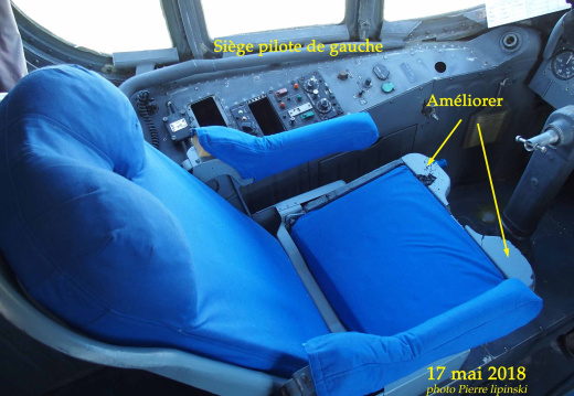 2018 05 17 CHAN-PL 6566 ATL31 Siege pilote de gauche en place Nouveau coussins